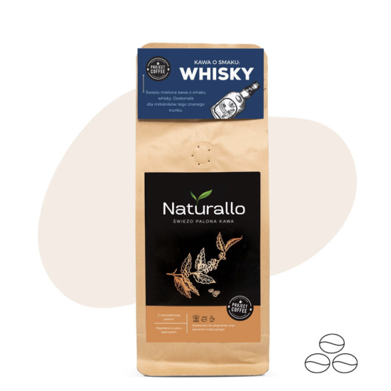 Kawa Whisky 200g ziarnista